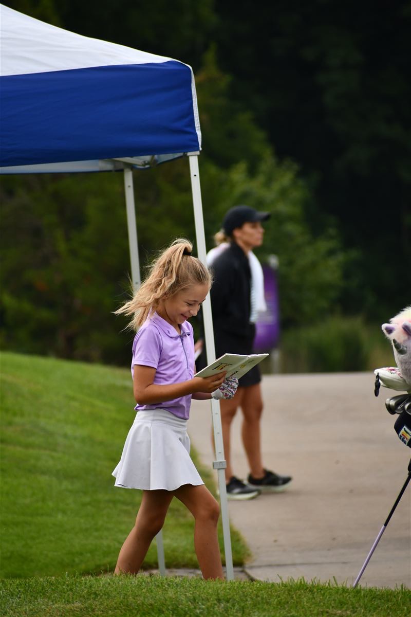 Golf lesson and mentorship
